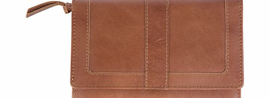 John Lewis Emma Medium Flapover Leather Purse