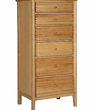 John Lewis Essence Tall 6 Drawer Chest of
