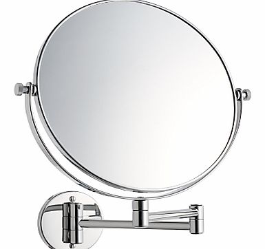 John Lewis Extending Bathroom Mirror, 25cm
