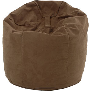 john lewis Faux Suede Beanbag, Coffee