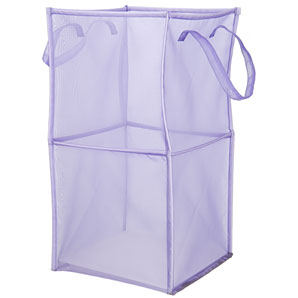 john lewis Foldable Double Storage Box- Lilac