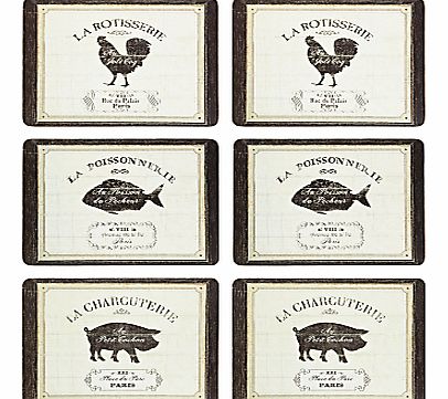 French Market Placemats, Set of 6