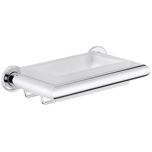John Lewis Frost Soap Dish and Holder