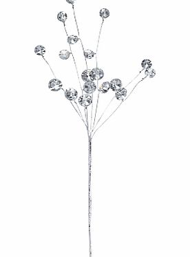 John Lewis Gems on Branches, Silver, Large
