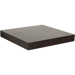 John Lewis Geo Chunky Square Shelves- Set of 3- Chocolate