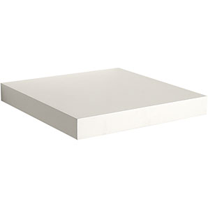 john lewis Geo Chunky Square Shelves- Set of 3- White