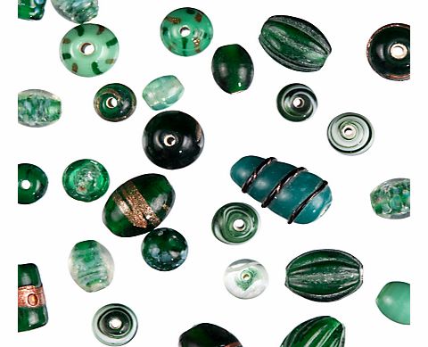 John Lewis Glass Bead Mix, 100g