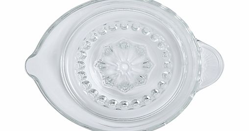John Lewis Glass Citrus Squeezer