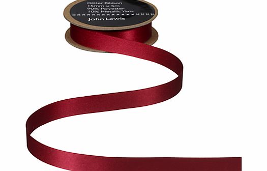 John Lewis Glitter Ribbon