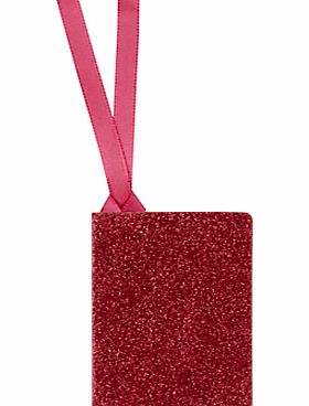John Lewis Glitter Tag, Pink