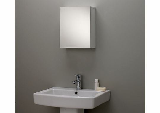 John Lewis Gloss Single Mirrored Bathroom