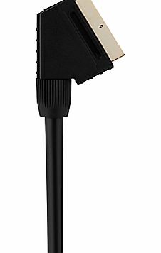 John Lewis Gold Plated SCART Cable, 1.5m
