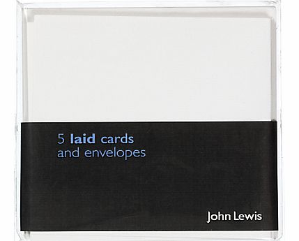 Hammer Card and Envelope Sets, 5, White