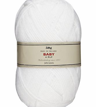 John Lewis Heritage Baby 4 Ply Yarn, 50g