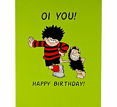 John Lewis Hype Oi You! Birthday Card