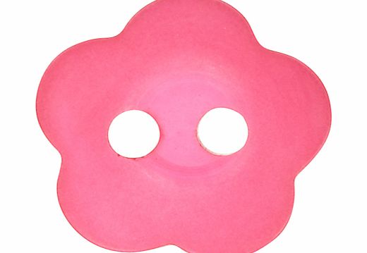 John Lewis Jelly Flower Buttons, Pack of 3