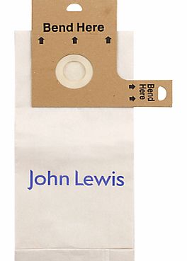 John Lewis JL82 Dust Bags, Pack of 5