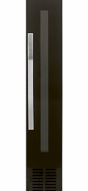 John Lewis JLWF152 Wine Cabinet, Black