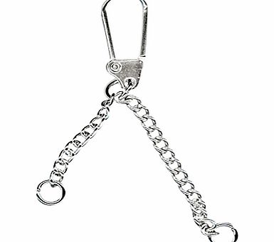John Lewis Keyring Chains, Pack of 3, Silver