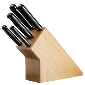 Knife Block Set- Five-Piece