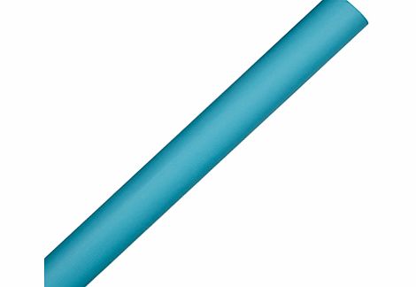 John Lewis Kraft Wrapping Paper, L5m, Turquoise
