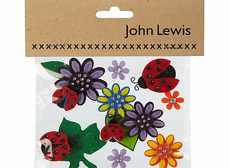 John Lewis Ladybird Garden Card Toppers