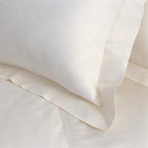 John Lewis Laura Duvet Cover, Cream, Kingsize