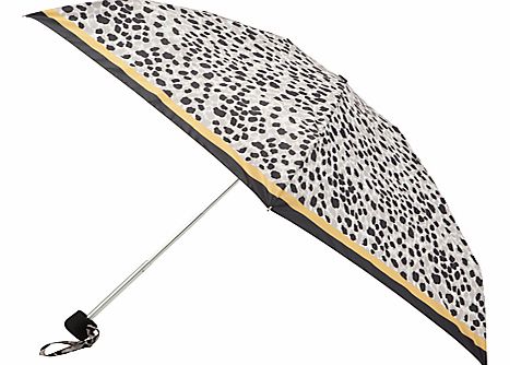 John Lewis Leopard Print Mini Umbrella