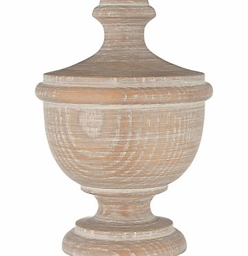 John Lewis Limed Ash Vase Finial, Dia.45mm