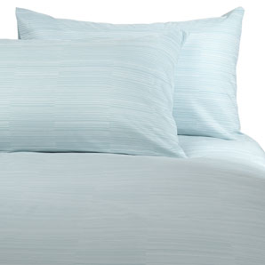 Lines Duvet Cover- Ice- Super Kingsize