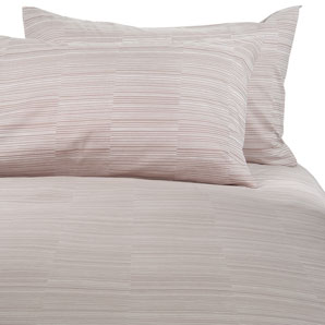 john lewis Lines Duvet Cover- Nutmeg- Super Kingsize