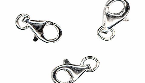 John Lewis Medium Trigger Clasps, Pack of 3,