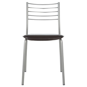 Meta Dining Chair- Chocolate Leather