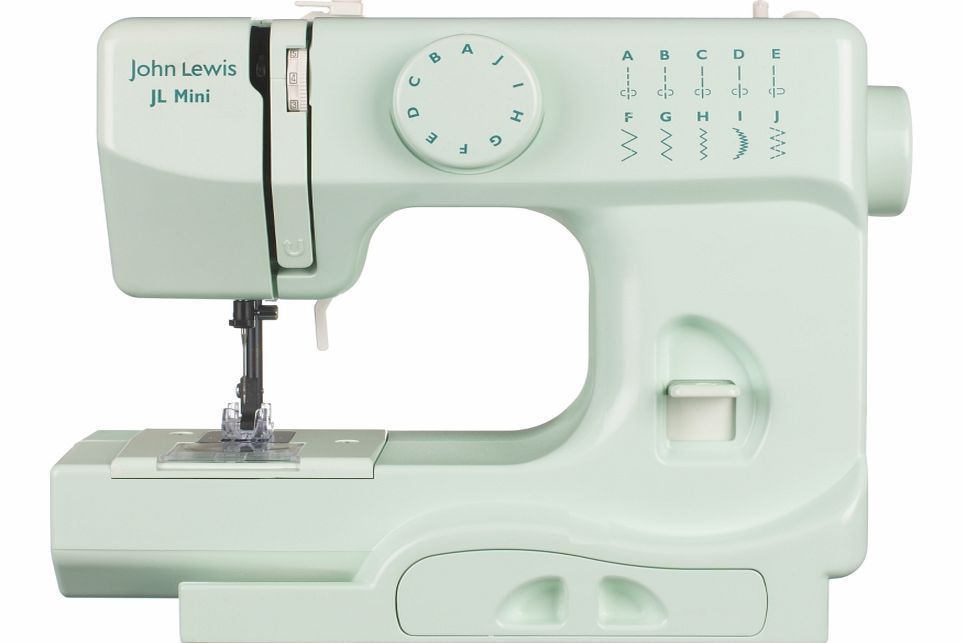 John Lewis Mini Pastel Sewing Machine Pistachio