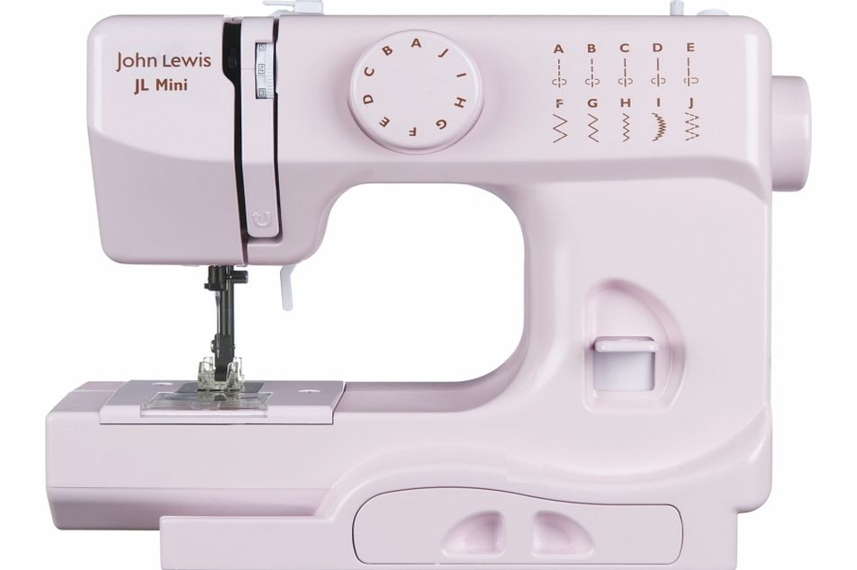 John Lewis Mini Pastel Sewing Machine Strawberry