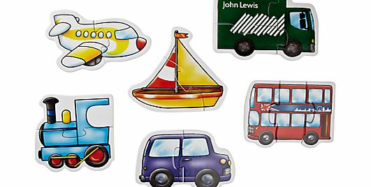 John Lewis My First Vehicles Puzzle