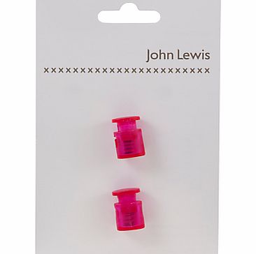 John Lewis Neon 18mm Cord Stoppers,