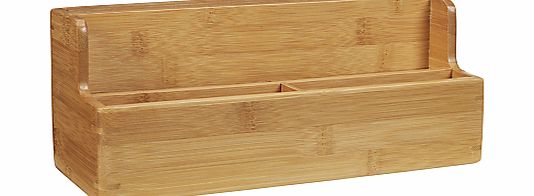 John Lewis New Bamboo Desk Organiser