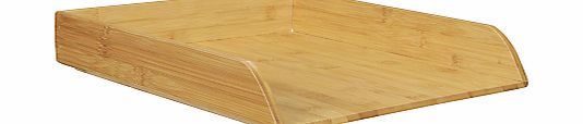 John Lewis New Bamboo File Tray
