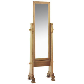 Oak Provencal Cheval Mirror
