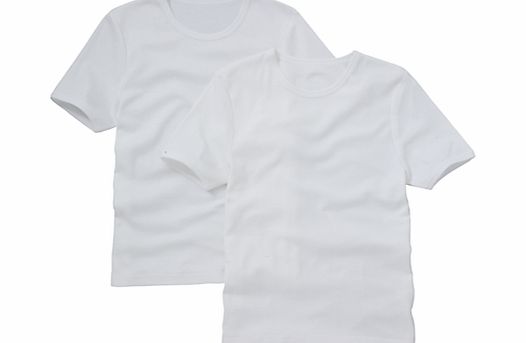Organic Cotton Short Sleeve Vests,
