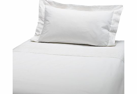 Oxford Pleated Cotbed Duvet Cover and