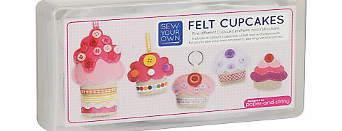 John Lewis Paper and String Cupcakes Craft Kit