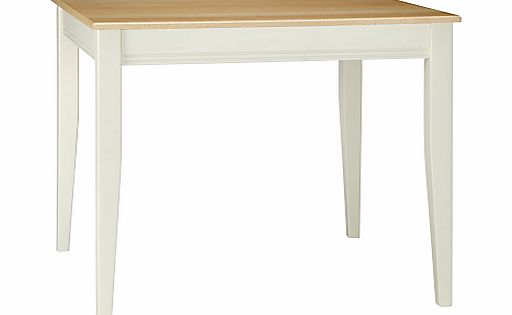 John Lewis Pemberley Dining Table, Cream