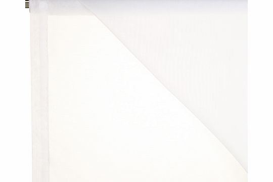 Peru Slot Head Voile Fabric, White,