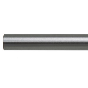 john lewis Polished Steel Pole- L150cm x Dia.25mm