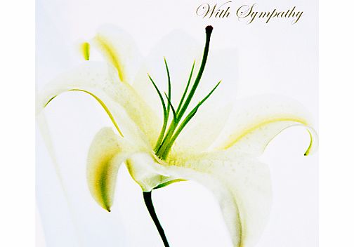 John Lewis Portfolio With Deepest Sympathy Card