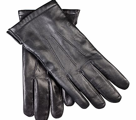 John Lewis Premium Silk Lined Leather Gloves