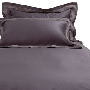 john lewis Premium- Tailored Stitch Duvet Cover- Nero- Double