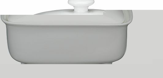 John Lewis Queensberry Hunt for John Lewis White Butter Dish
